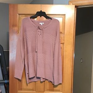 Blush pink sweater